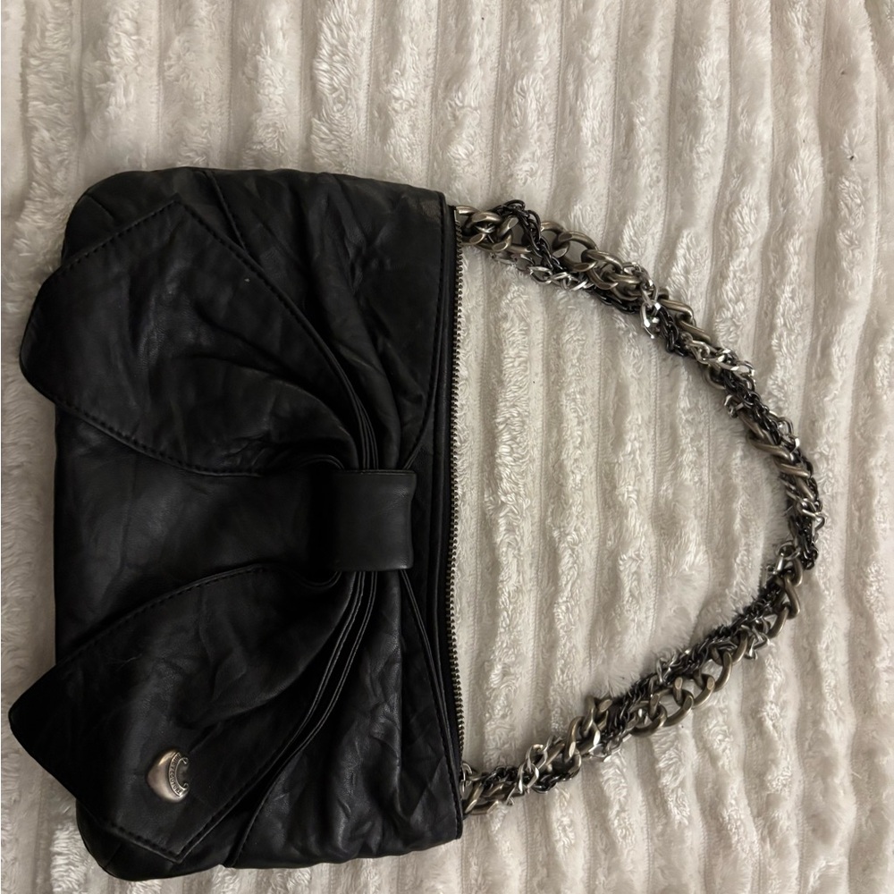 Elegant Black Chain Strap Women's Bag
